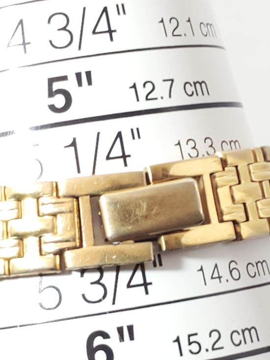 Vintage Seiko Women\'s Gold Tone Tank Quartz Watch One Jewel Stainless Steel main image 6